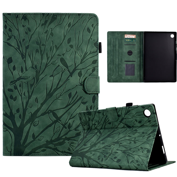 Fortune Tree Pressure Flower PU Tablet Case with Wake-up / Sleep Function — view 60