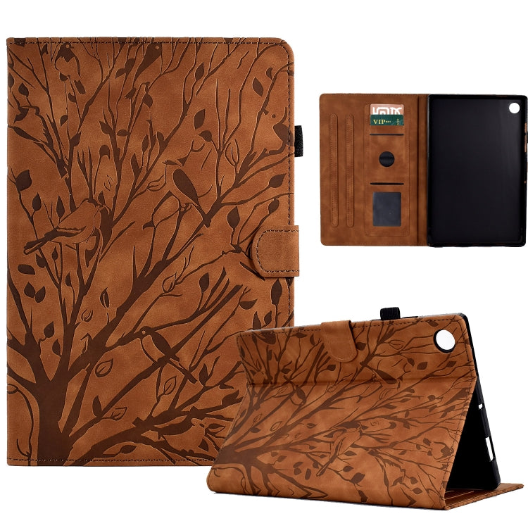 Fortune Tree Pressure Flower PU Tablet Case with Wake-up / Sleep Function — view 64