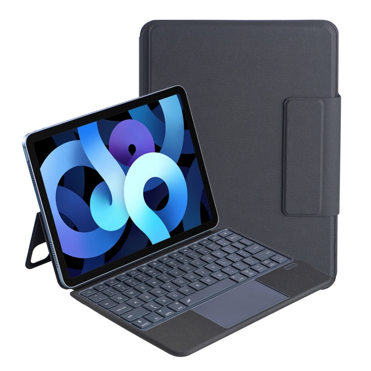 P3125-6D Backlight Bluetooth Keyboard Leather Case with Touch Pad for iPad Air 11 2024 / Air 5 10.9 2022 / Air 4 10.9 2020 / iPad Pro 11 2022/2021/2020/2018