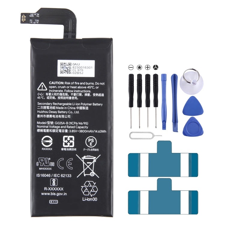 3080mAh Battery Replacement G025J-B