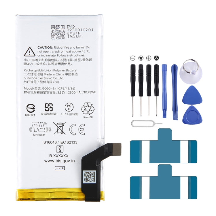3080mAh Battery Replacement G025J-B