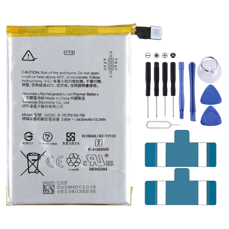 3080mAh Battery Replacement G025J-B