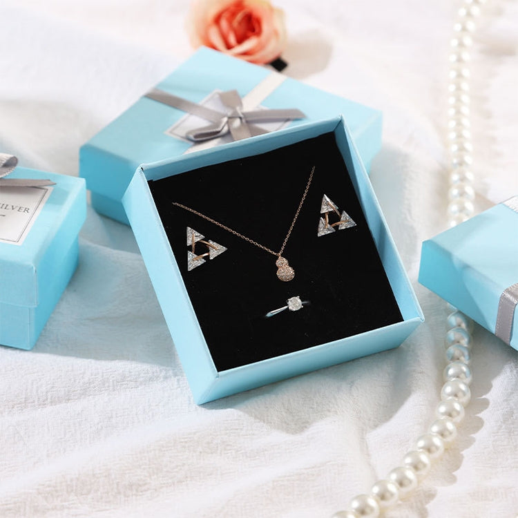 Portable Anti-Oxidation Earrings and Ring Storage Box