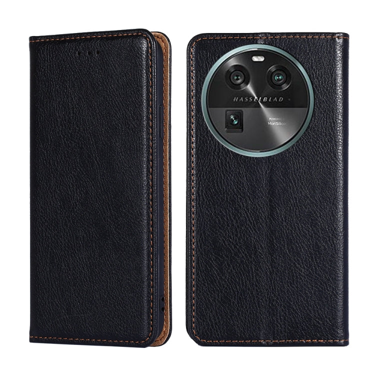 Gloss Oil Solid Color Magnetic Leather Phone Case — For Tecno Pop 6 Pro