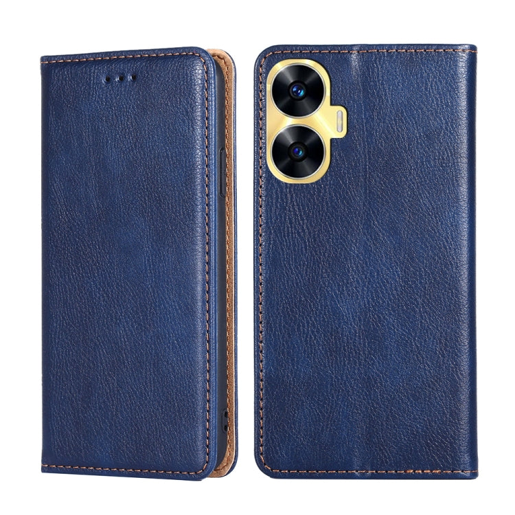 Gloss Oil Solid Color Magnetic Leather Phone Case — view 19