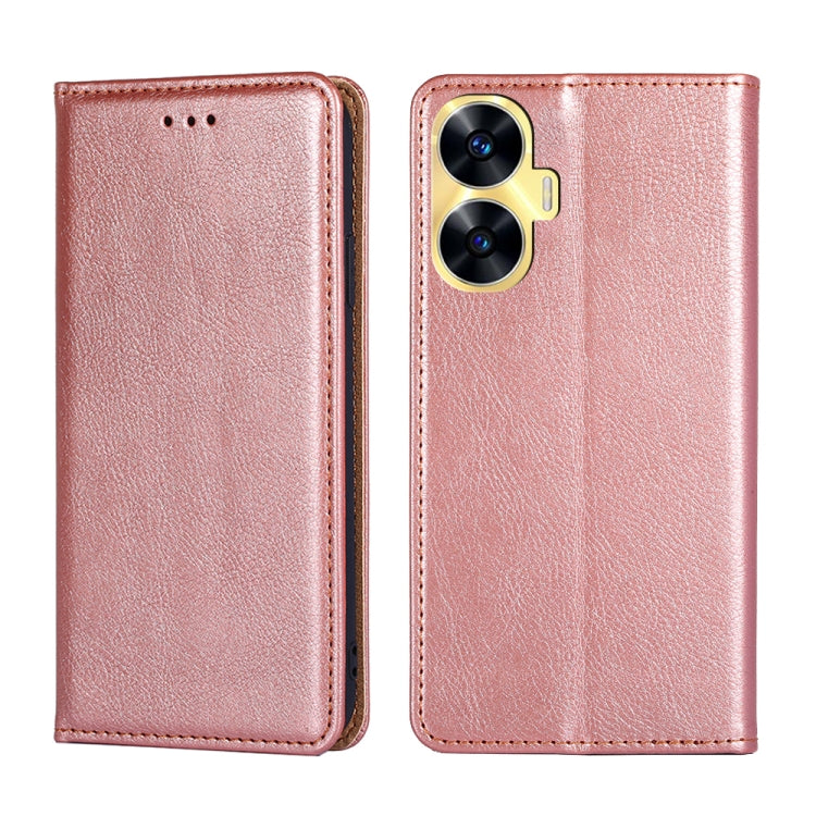 Gloss Oil Solid Color Magnetic Leather Phone Case — view 20