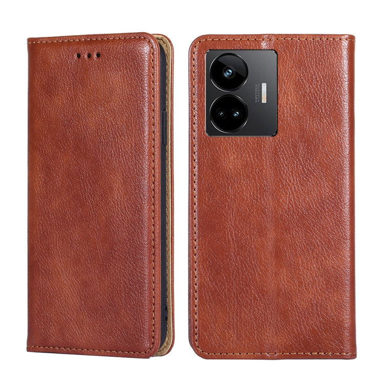 Gloss Oil Solid Color Magnetic Leather Phone Case — view 22