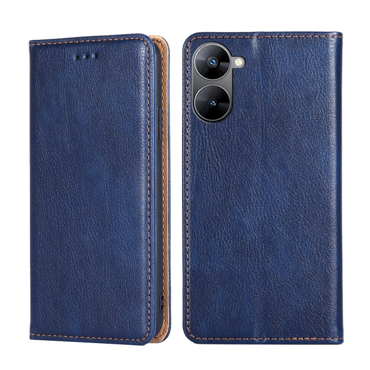 Gloss Oil Solid Color Magnetic Leather Phone Case — view 29
