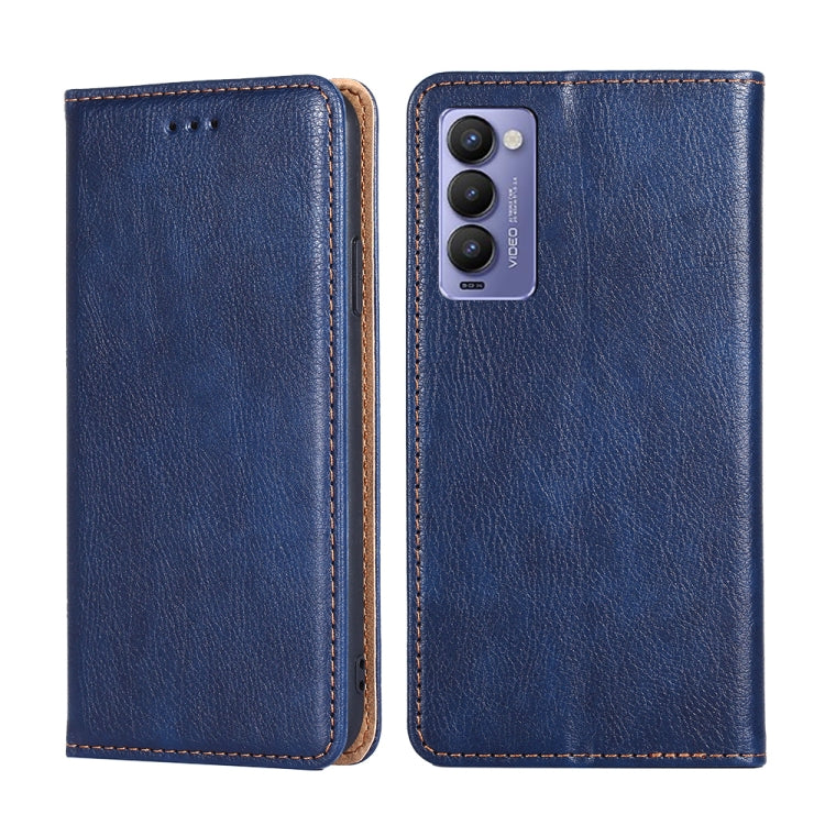 Gloss Oil Solid Color Magnetic Leather Phone Case — view 34
