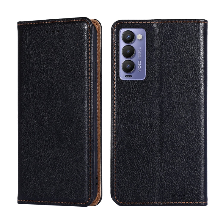 Gloss Oil Solid Color Magnetic Leather Phone Case — view 36