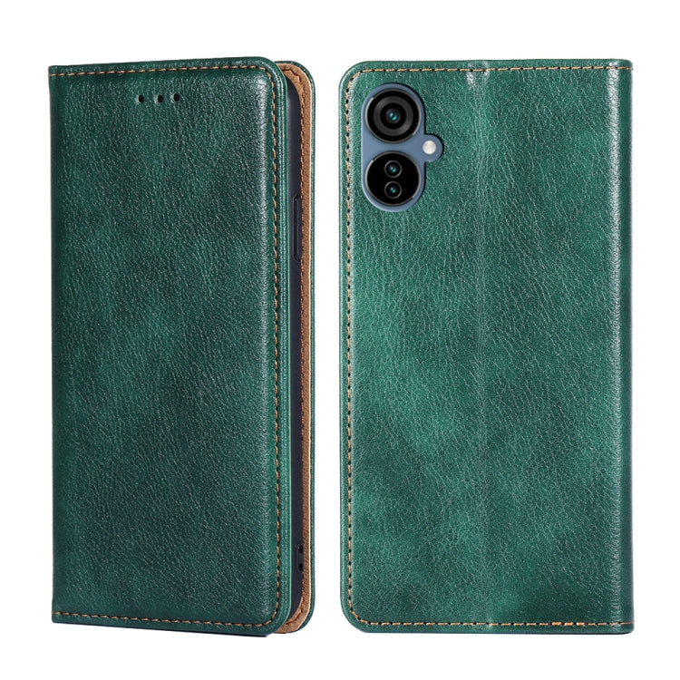 Gloss Oil Solid Color Magnetic Leather Phone Case — view 38