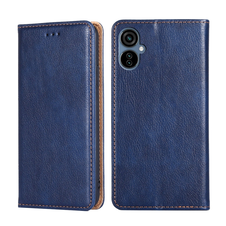 Gloss Oil Solid Color Magnetic Leather Phone Case — view 39