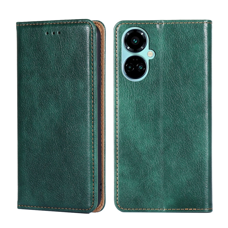 Gloss Oil Solid Color Magnetic Leather Phone Case — view 43