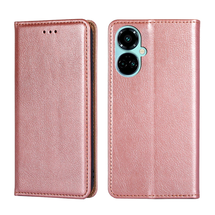 Gloss Oil Solid Color Magnetic Leather Phone Case — view 45