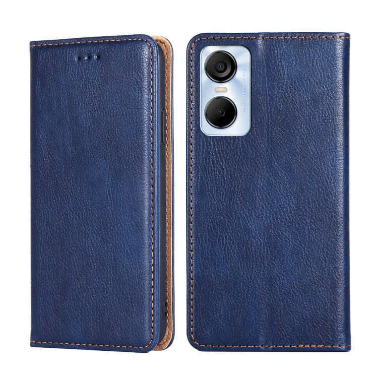 Gloss Oil Solid Color Magnetic Leather Phone Case — view 49