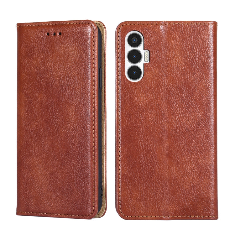 Gloss Oil Solid Color Magnetic Leather Phone Case — view 52