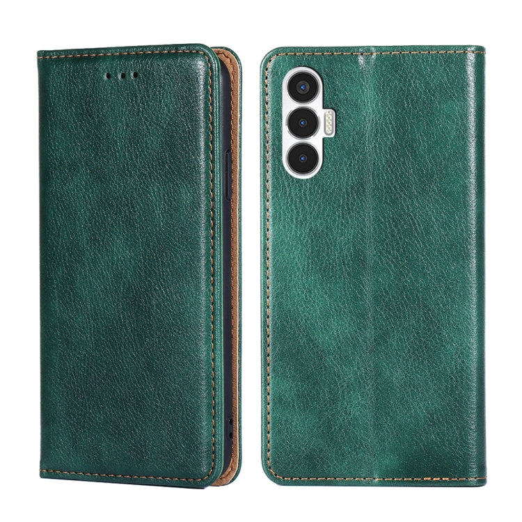 Gloss Oil Solid Color Magnetic Leather Phone Case — view 53
