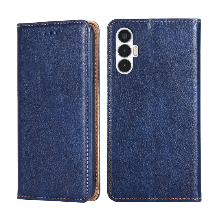 Gloss Oil Solid Color Magnetic Leather Phone Case — view 54