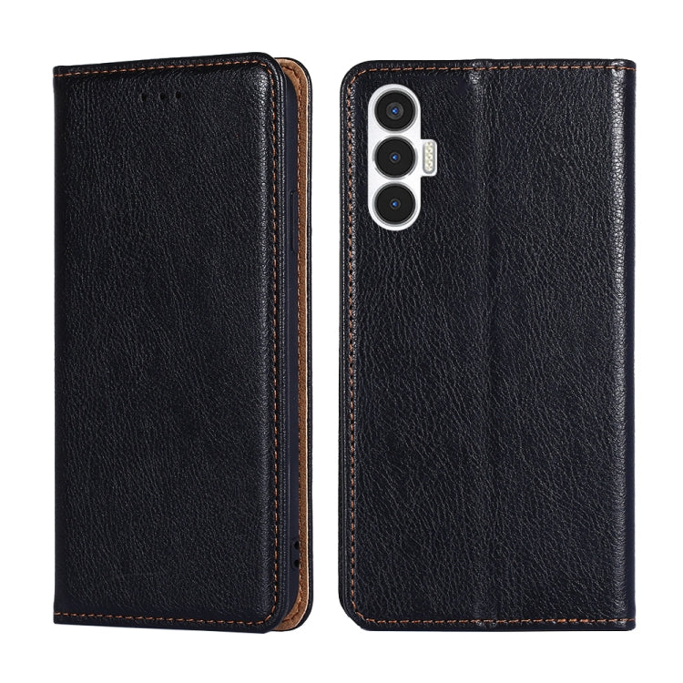 Gloss Oil Solid Color Magnetic Leather Phone Case — view 56