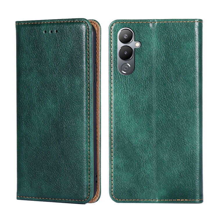 Gloss Oil Solid Color Magnetic Leather Phone Case — view 58