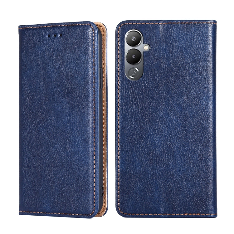 Gloss Oil Solid Color Magnetic Leather Phone Case — view 59