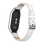 Integrated Mental Case + Cocodile Texture Leather Watch Band