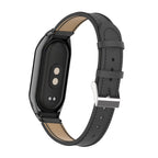 Integrated Mental Case + Microfiber Sewing Leather Watch Band