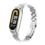 Integrated Mental Case + Three-bead Watch Band