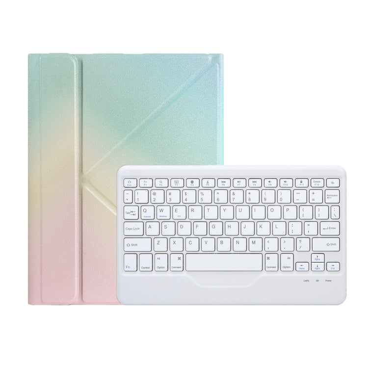 B10 Triangle Holder Tablet Bluetooth Keyboard Leather Case