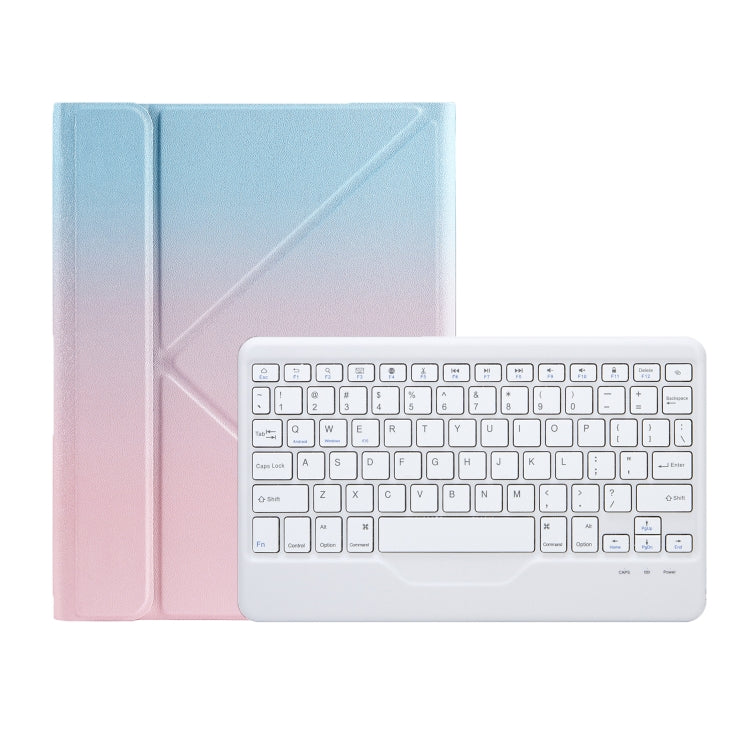B10 Triangle Holder Tablet Bluetooth Keyboard Leather Case
