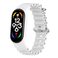 Solid Color Marine Silicone Breathable Watch Band