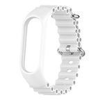 Solid Color Marine Silicone Breathable Watch Band