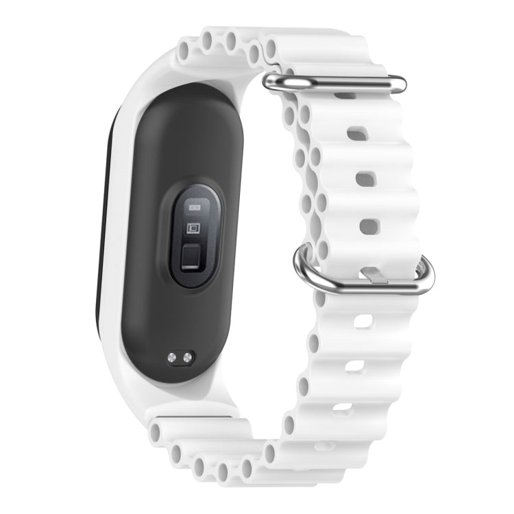 Solid Color Marine Silicone Breathable Watch Band