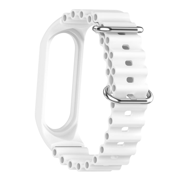 Solid Color Marine Silicone Breathable Watch Band