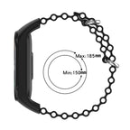 Solid Color Marine Silicone Breathable Watch Band