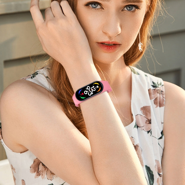 Solid Color Marine Silicone Breathable Watch Band
