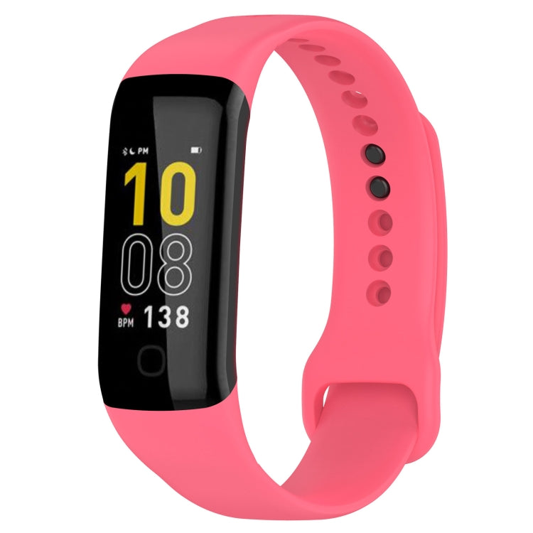 Solid Color Silicone Replacement Watch Band — Teal