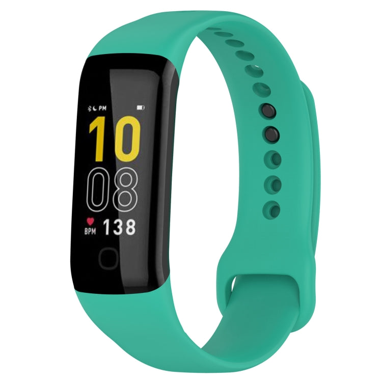 Solid Color Silicone Replacement Watch Band — Midnight Blue
