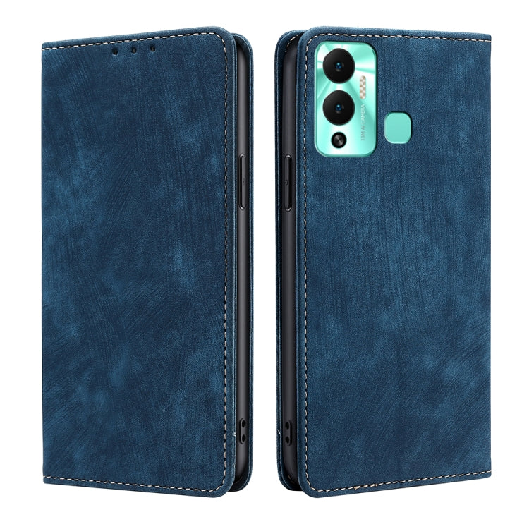 RFID Anti-theft Brush Magnetic Leather Phone Case — Green
