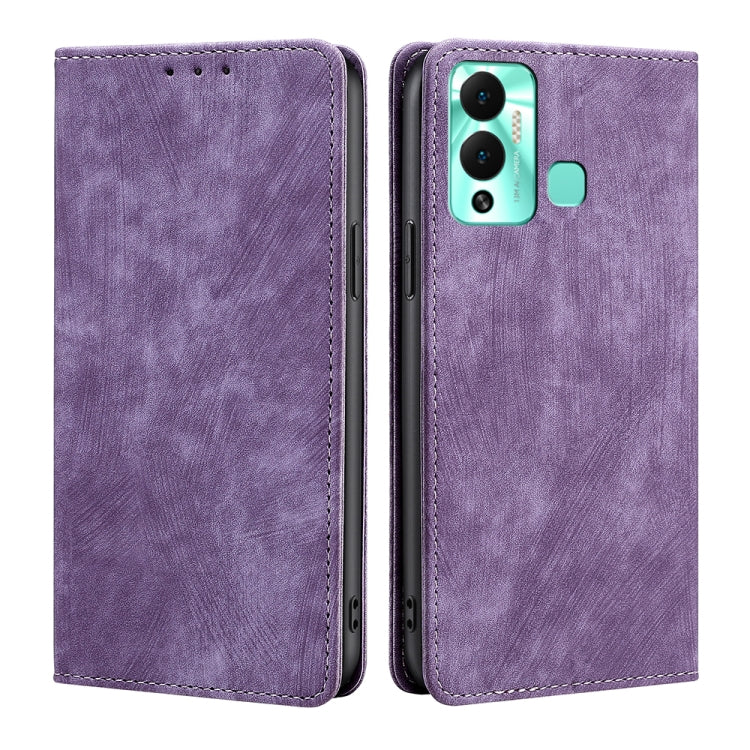 RFID Anti-theft Brush Magnetic Leather Phone Case — view 19