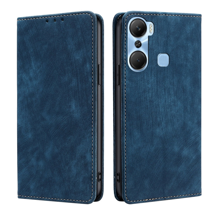 RFID Anti-theft Brush Magnetic Leather Phone Case — view 23