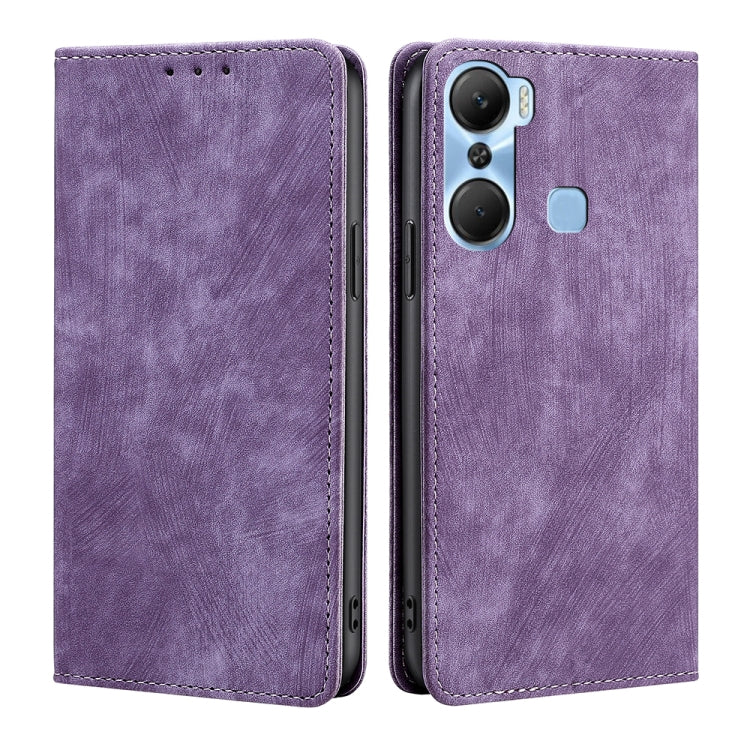RFID Anti-theft Brush Magnetic Leather Phone Case — view 24