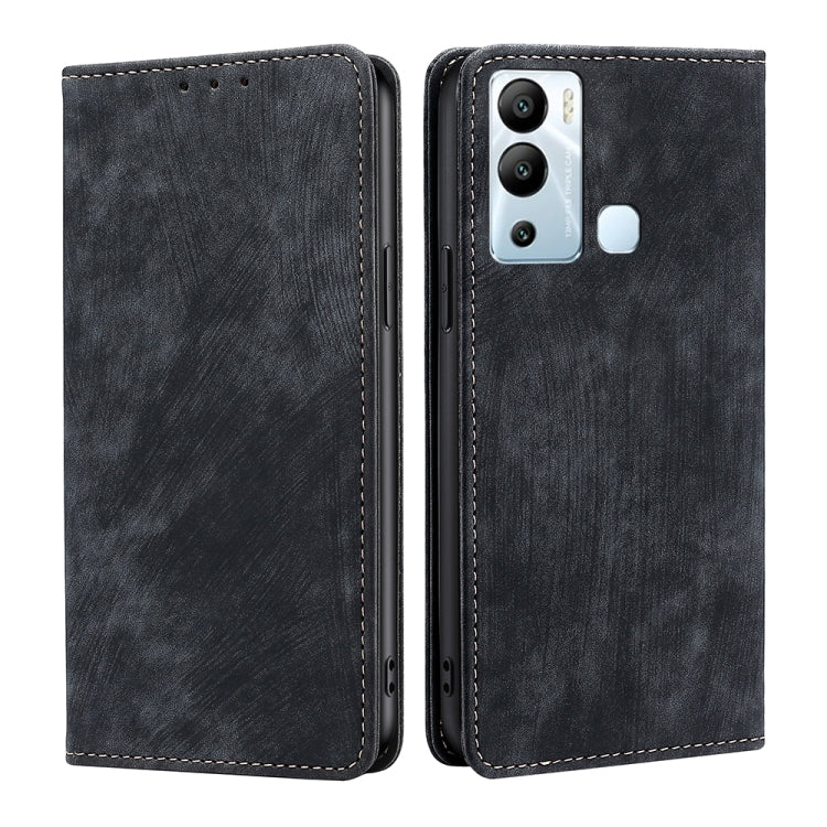 RFID Anti-theft Brush Magnetic Leather Phone Case — view 32