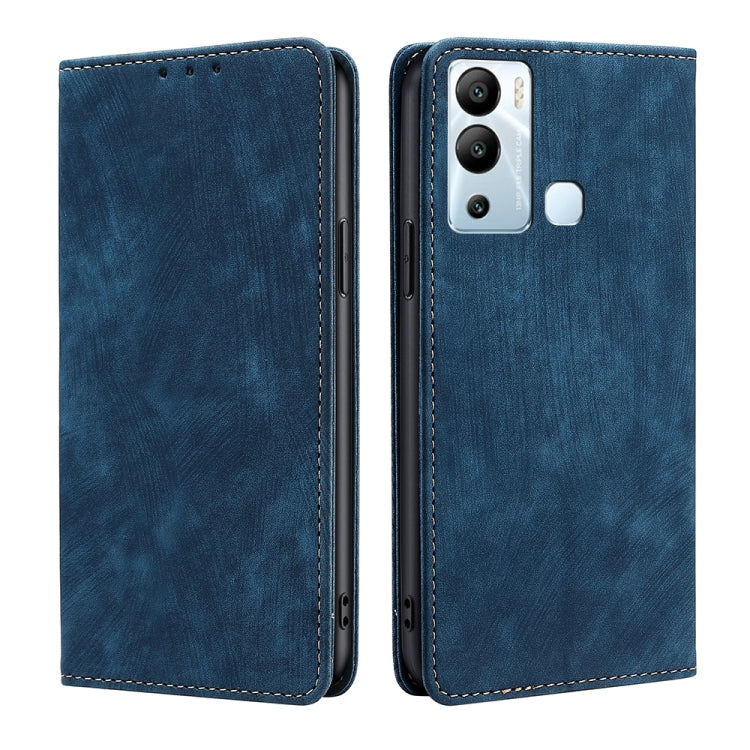 RFID Anti-theft Brush Magnetic Leather Phone Case — view 33