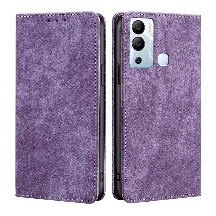 RFID Anti-theft Brush Magnetic Leather Phone Case — view 34