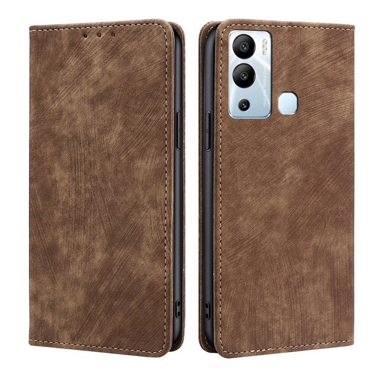 RFID Anti-theft Brush Magnetic Leather Phone Case — view 35