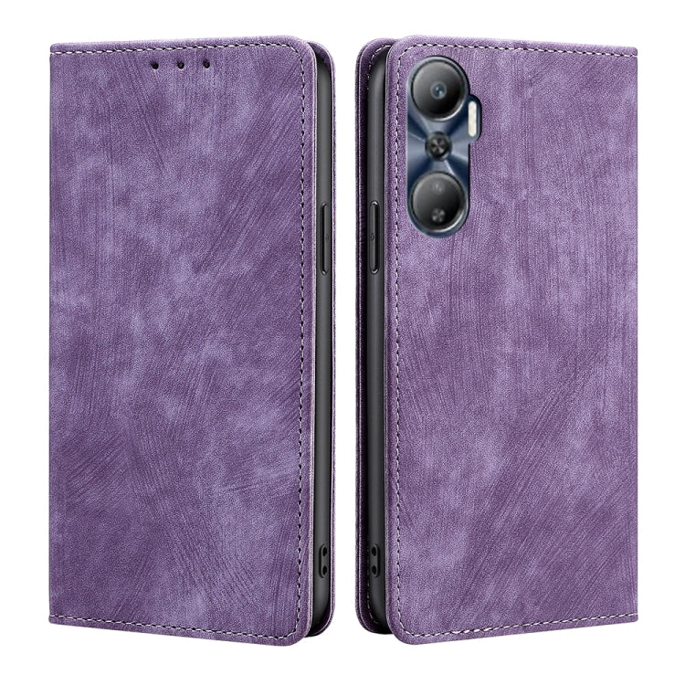 RFID Anti-theft Brush Magnetic Leather Phone Case — view 39