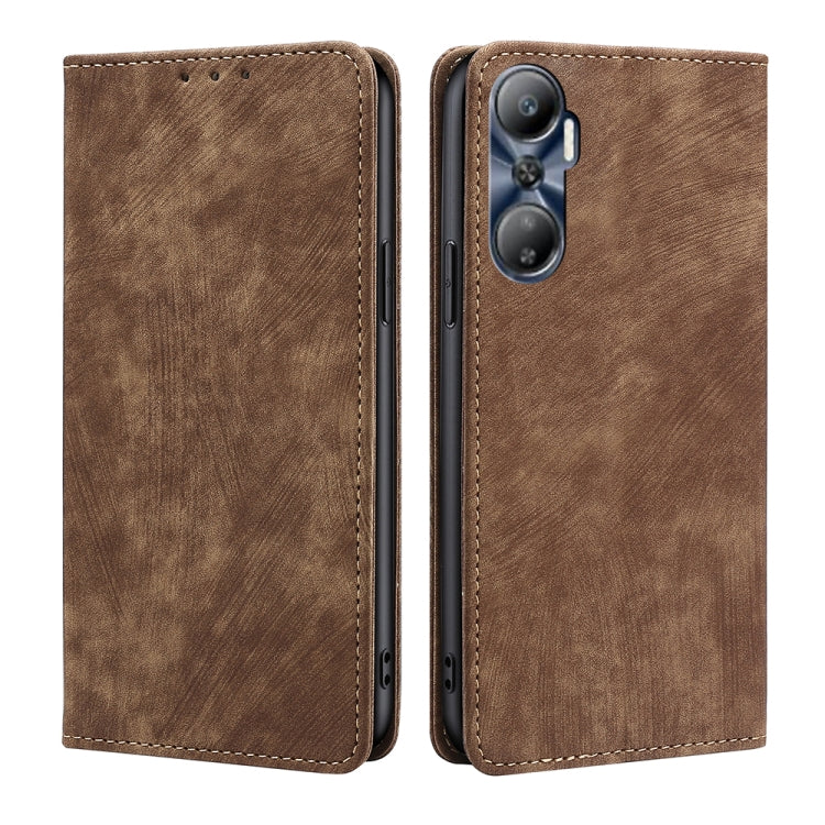 RFID Anti-theft Brush Magnetic Leather Phone Case — view 40