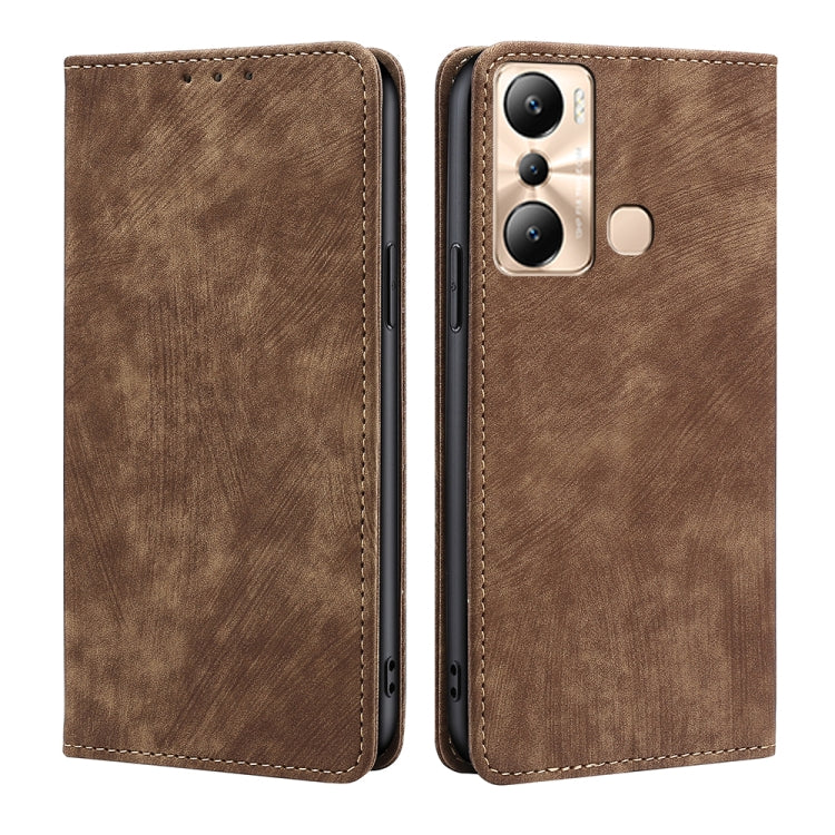 RFID Anti-theft Brush Magnetic Leather Phone Case — view 55