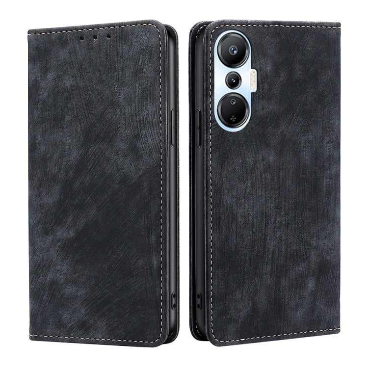 RFID Anti-theft Brush Magnetic Leather Phone Case — view 57